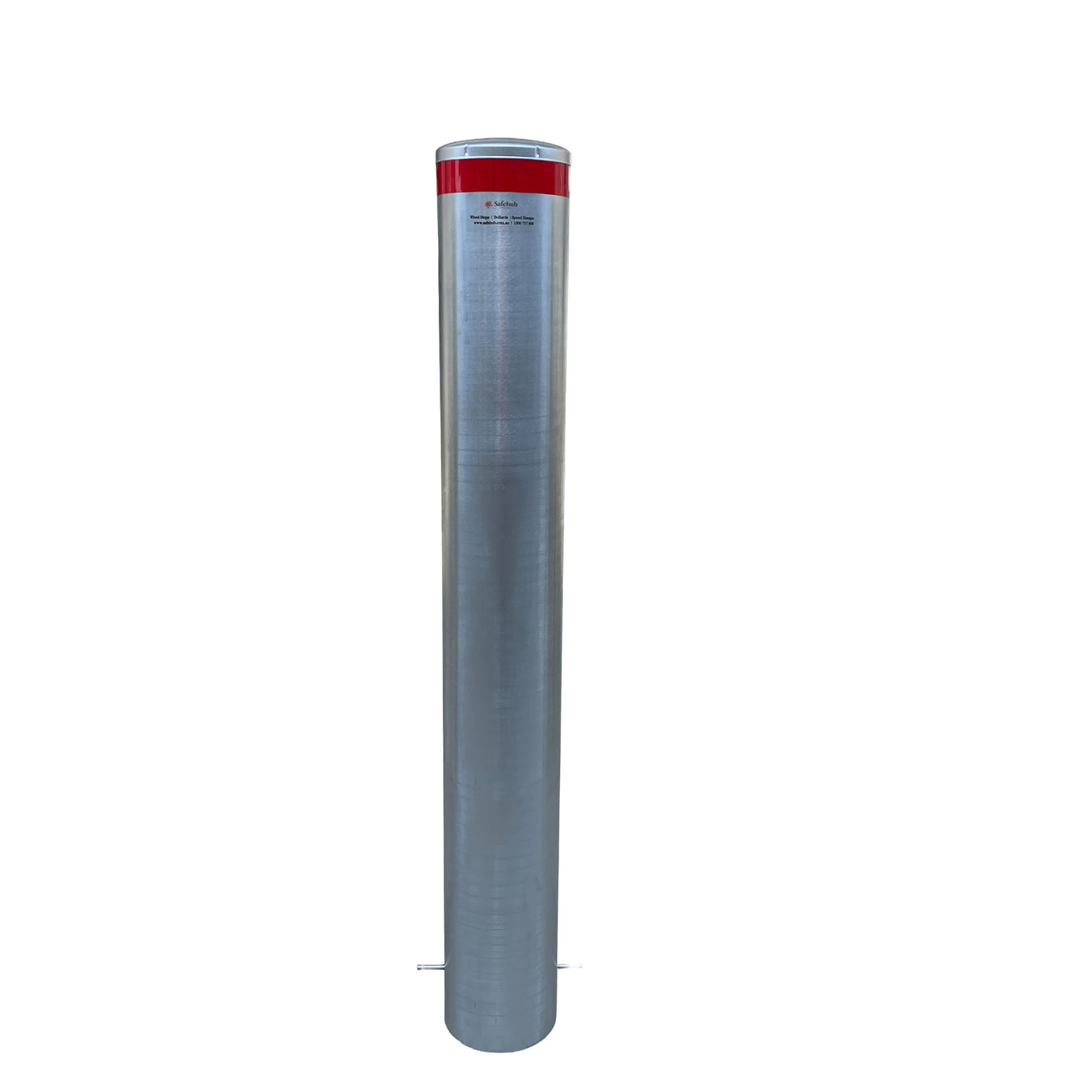 Inground Bollard 220mm Galvanised (1600mm High)
