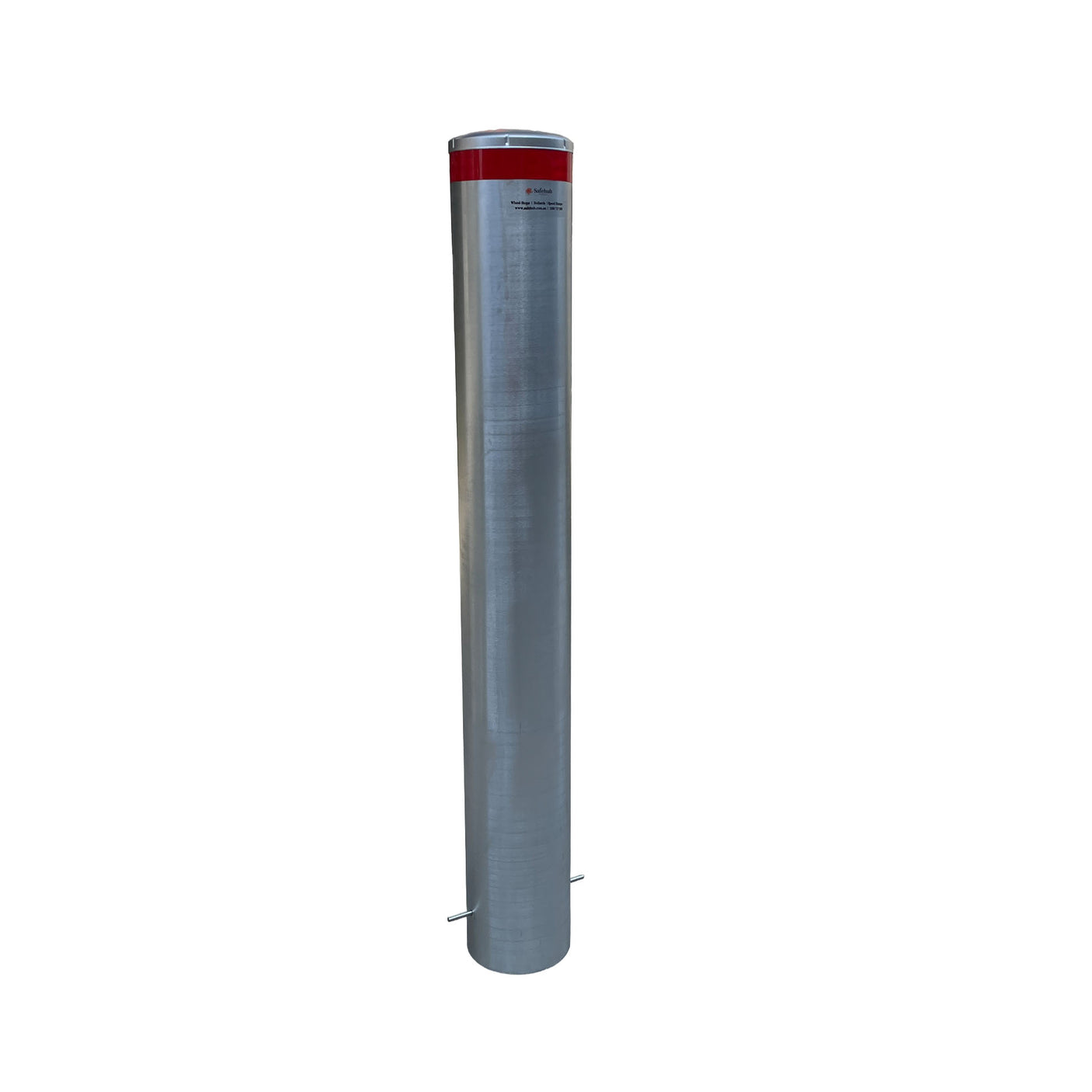 Inground Bollard 220mm Galvanised (1600mm High)
