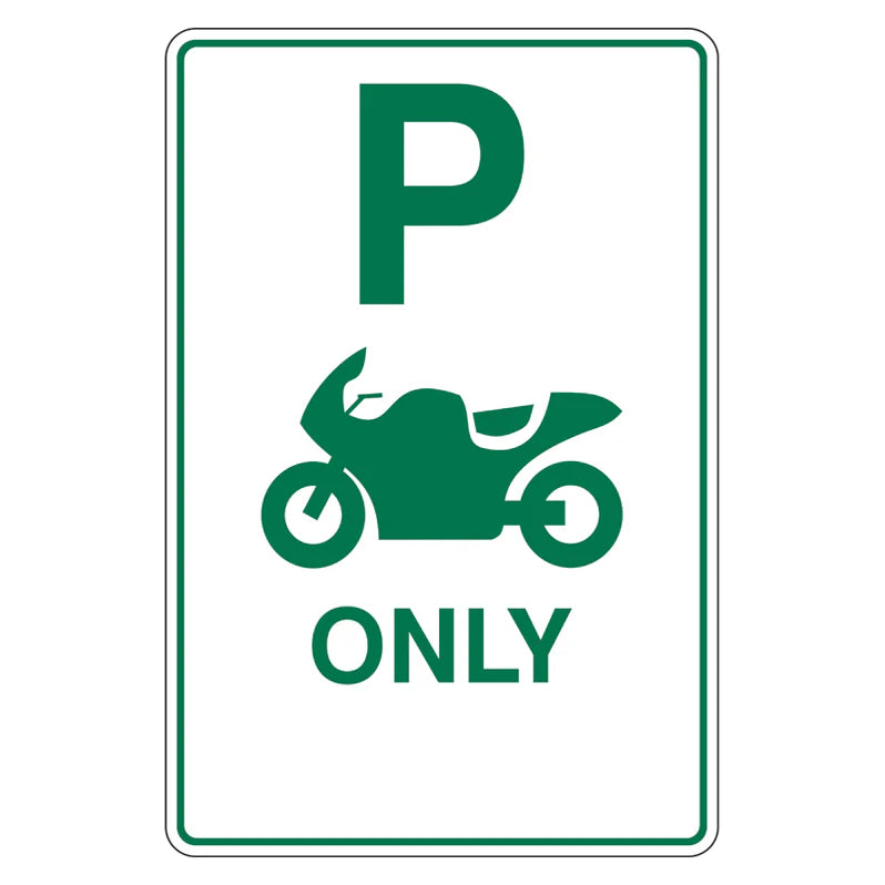 Motorbike Parking - 225mmx450mm