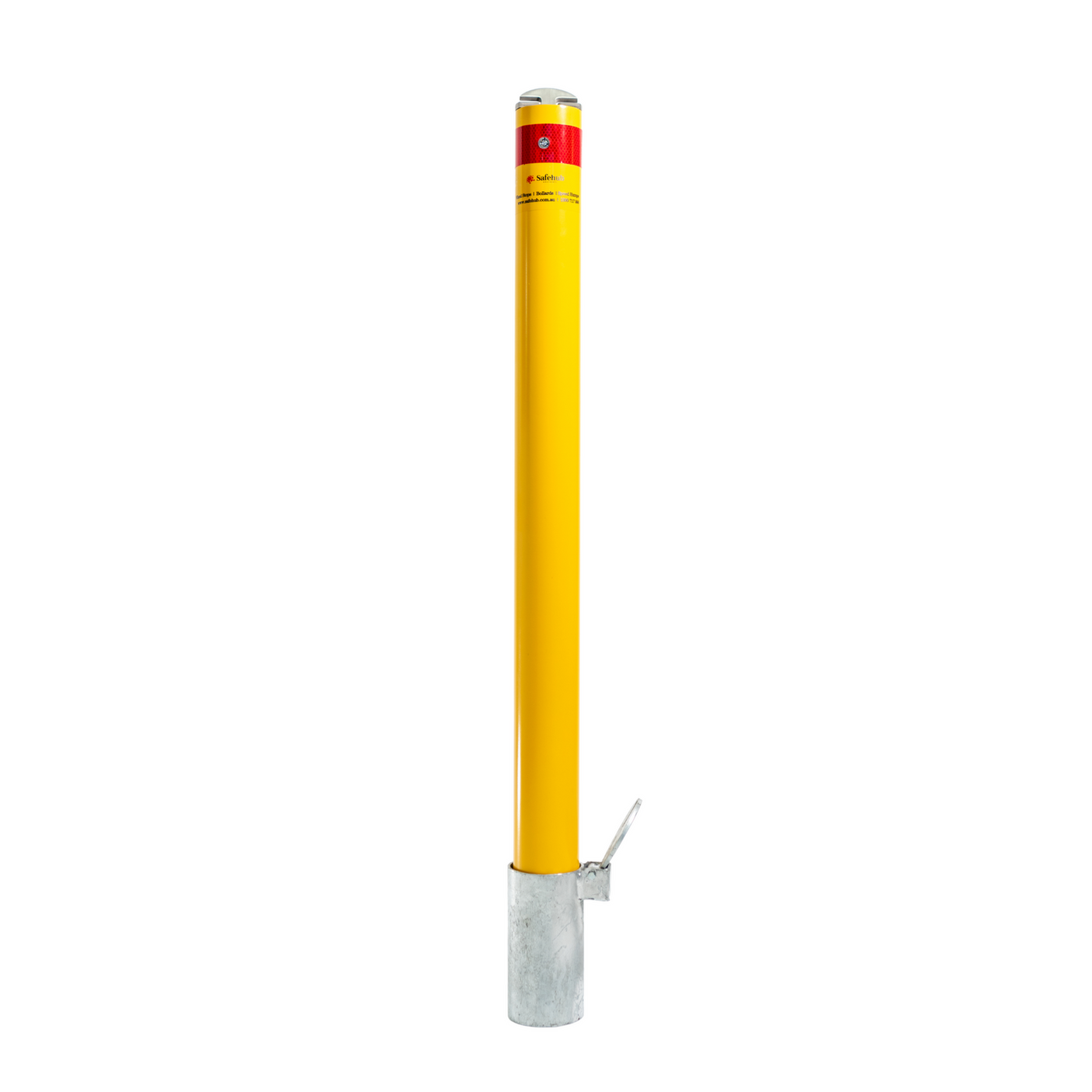 Inground Removable Bollard - 90mm With Key Lock