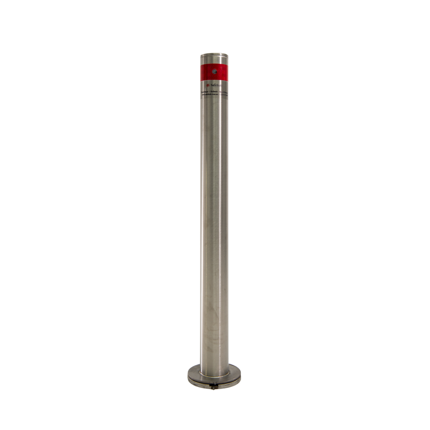 Removable Surface Mount Bollard - 90mm W/ Key Lock