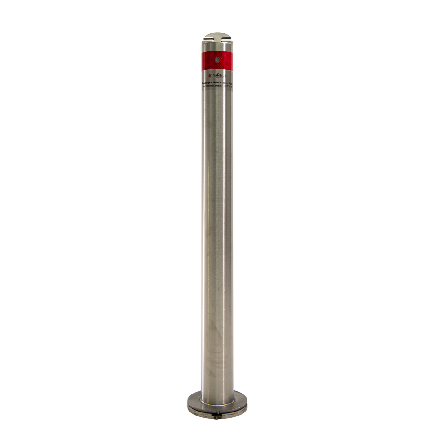 Removable Surface Mount Bollard - 90mm W/ Key Lock