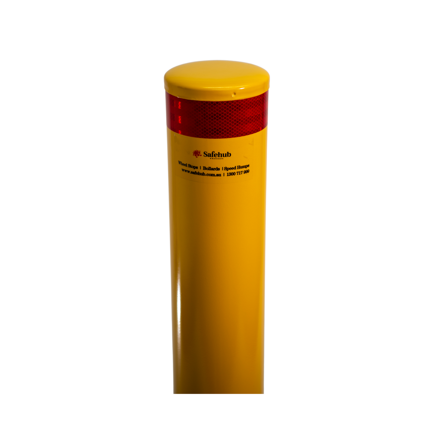 Surface Mount Disabled Bollard - 140mm (1300mm High)