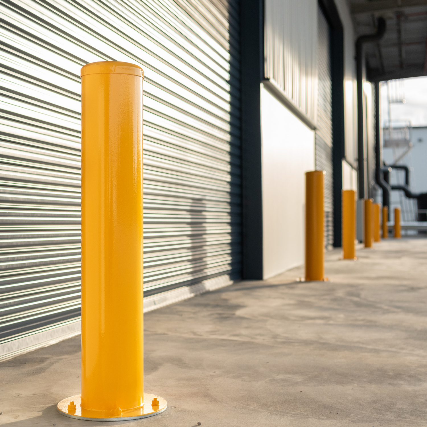Surface Mount Bollard - 165mm (1200mm High)