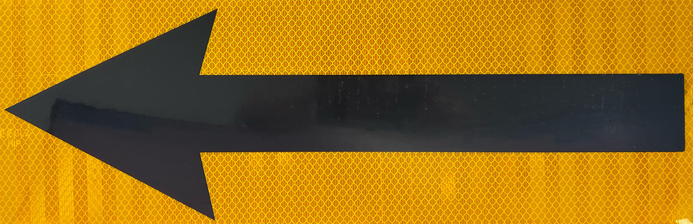 Swing Sign - Magnetic Arrow - 450x150mm