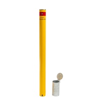 Inground Removable Bollard - 90mm With Key Lock