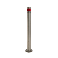 Removable Surface Mount Bollard - 90mm W/ Key Lock