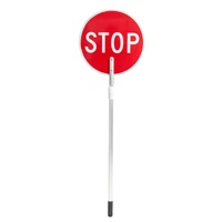 Stop/Slow Traffic Control Batton 450mm