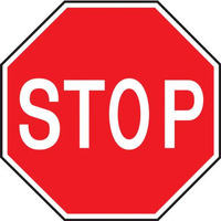 STOP Sign (R1-1A) 600mm