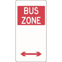 Bus Zone Multi-Directional Arrow - 225x450mm