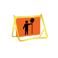 Swing Stand Sign - Traffic Controller - 900x600mm