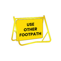 Swing Stand Sign - Use Other Footpath - 900x600mm